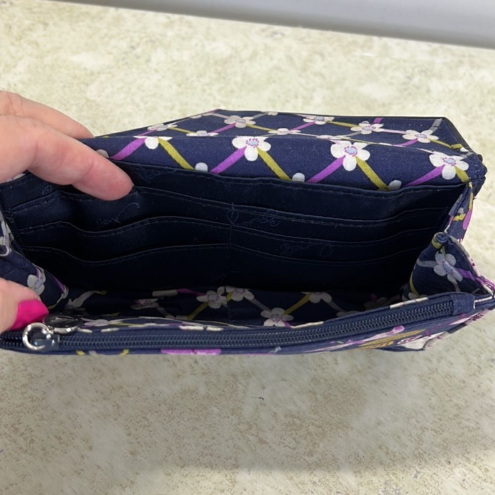 Vera Bradley Patchwork Pattern Wallet - Picture 4 of 8